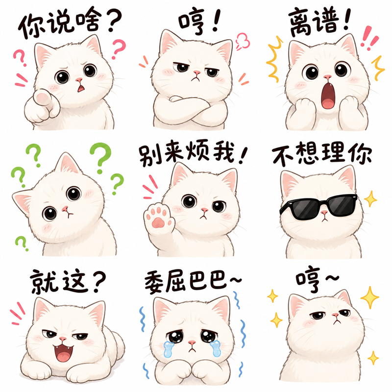  Q 版表情包